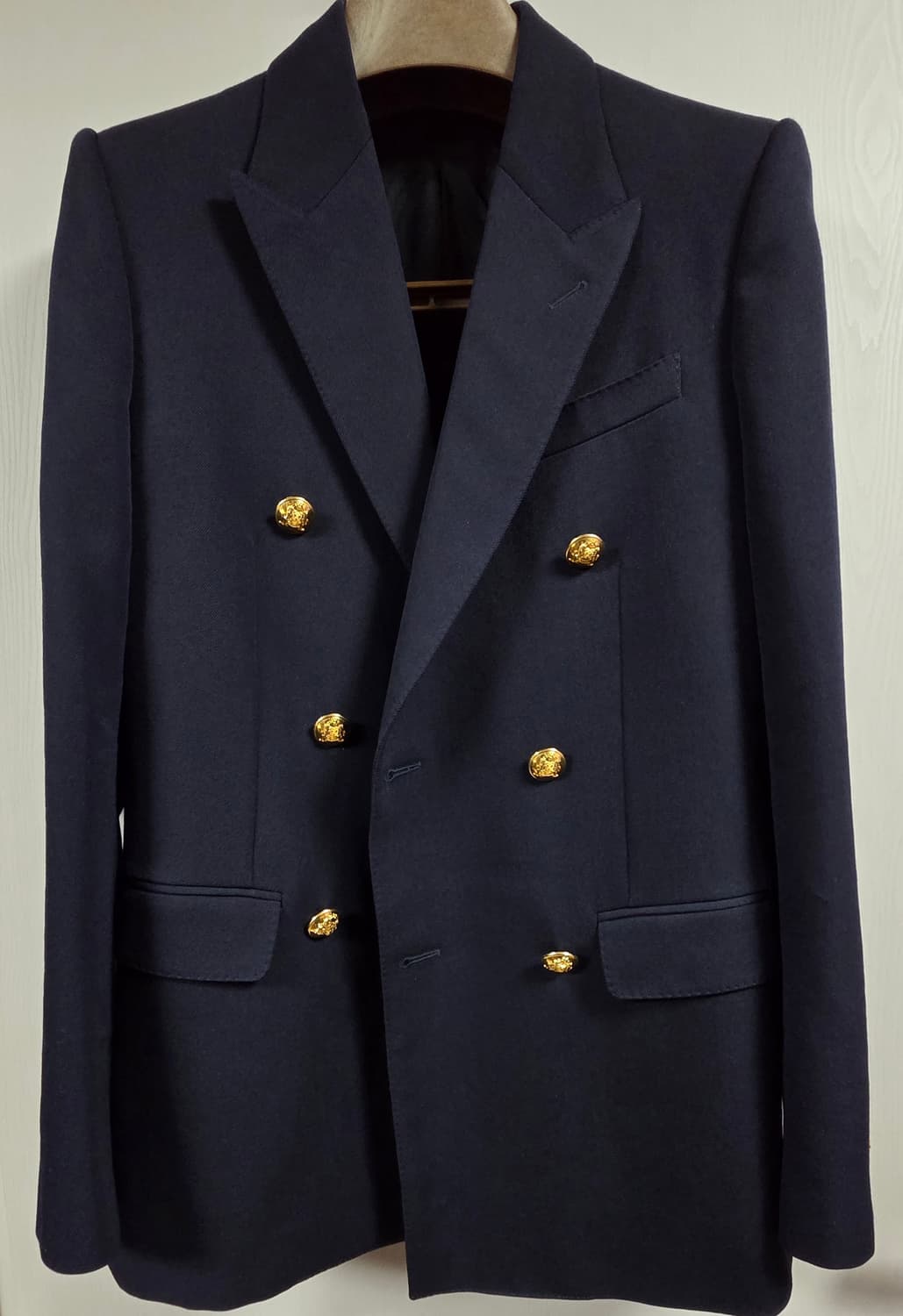 [BTS진,강동원] 셀린느 Diagonal Wool 더블금장 자켓 44 상품이미지5