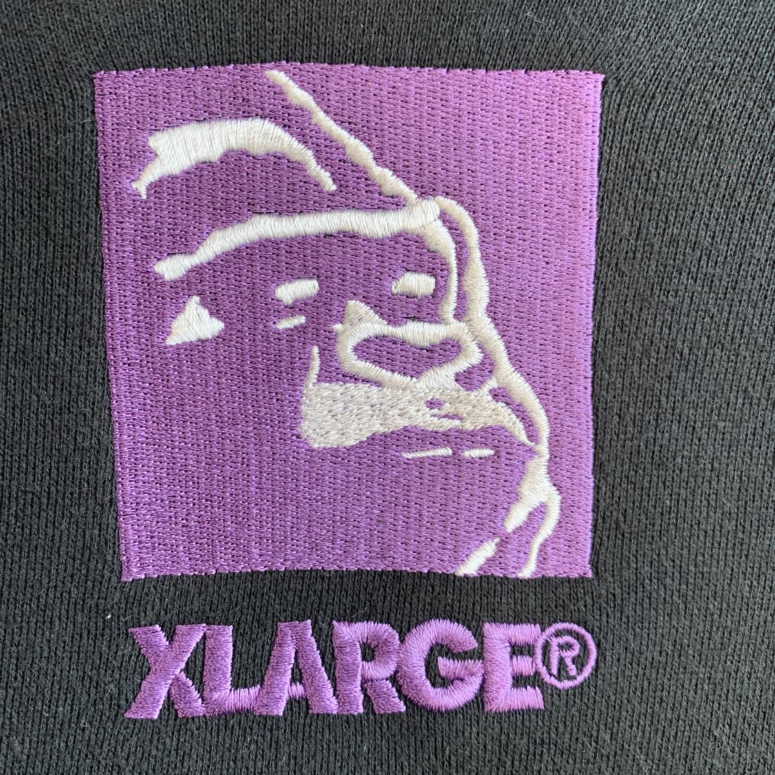 엑스라지 XLARGE 블랙 후드티 1891 상품이미지5