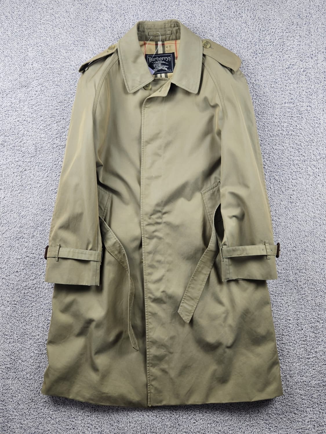 버버리 노바체크 베이직 벨티드 트렌치코트 (상세설명참조) / 10592 상품이미지2