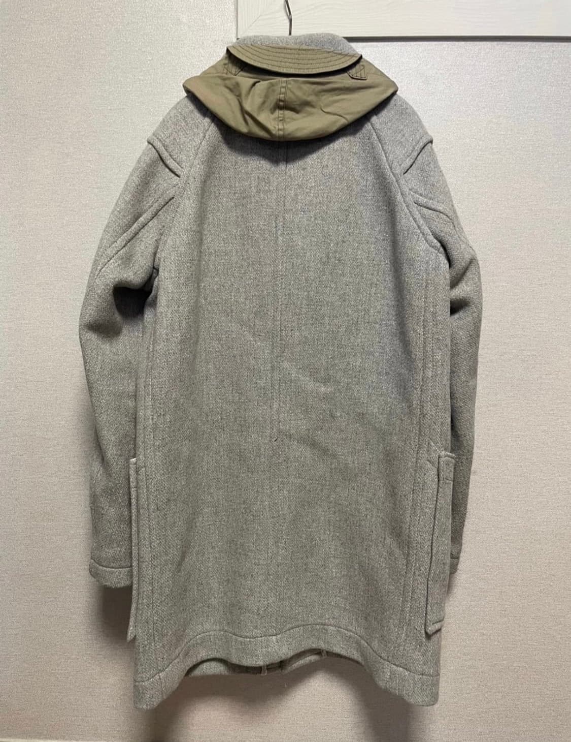 Tatamize 타타미제 더플코트 떡볶이코트 그레이카키 상품이미지2