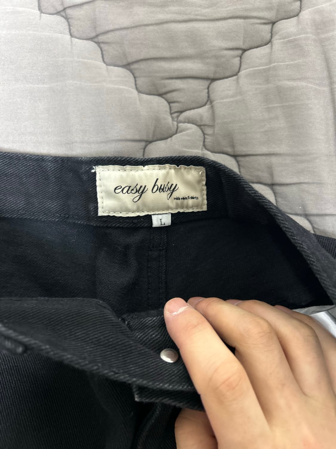 이지비지 데님팬츠 상품이미지4