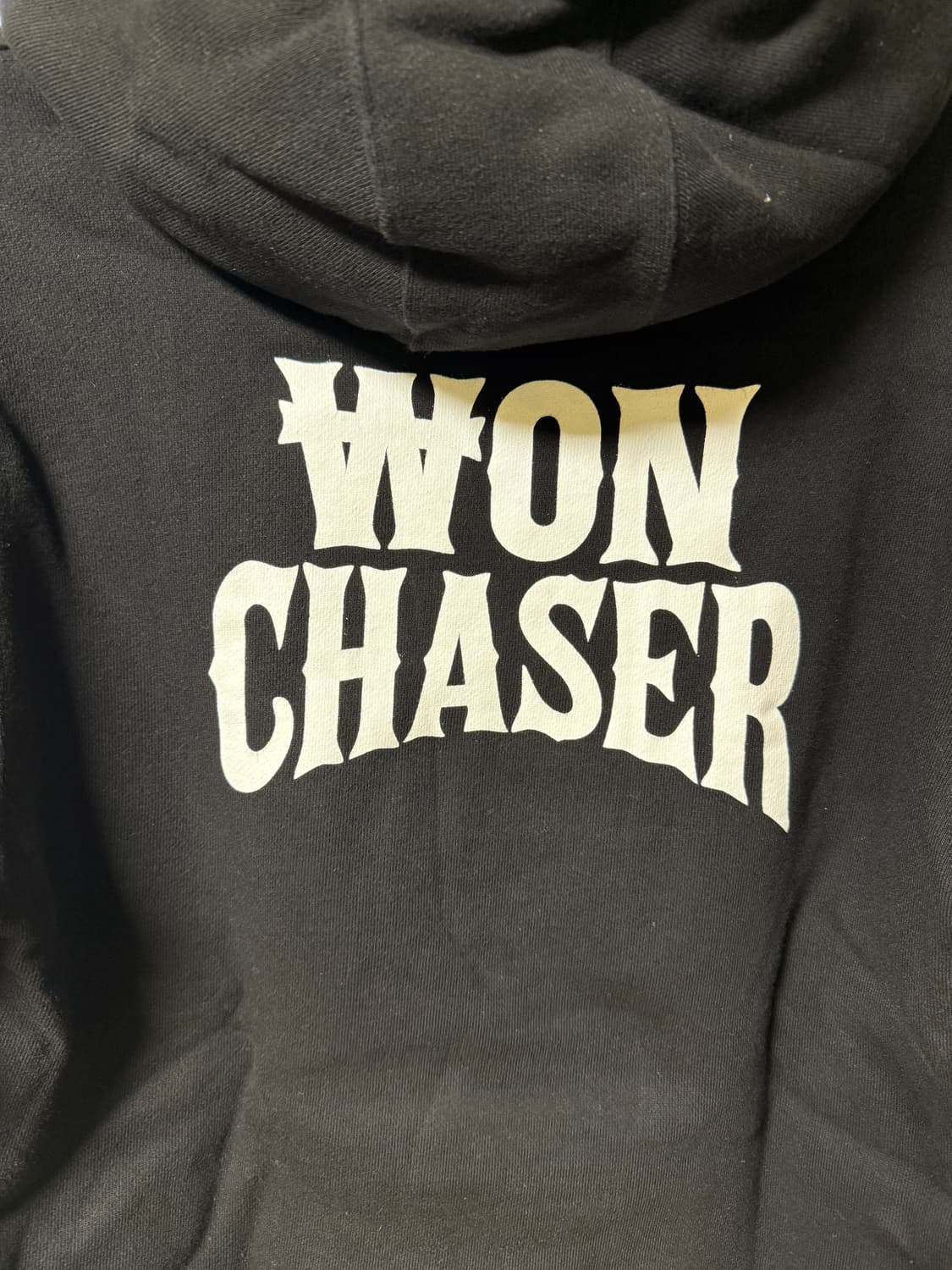 호미들 원체이서 블랙 후드 2사이즈 상품이미지2