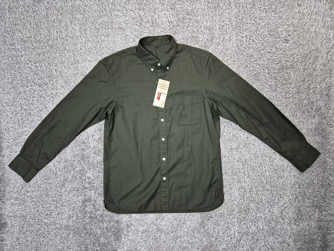 [새상품]무인양품 남성 옥스포드 셔츠 L 상품이미지1