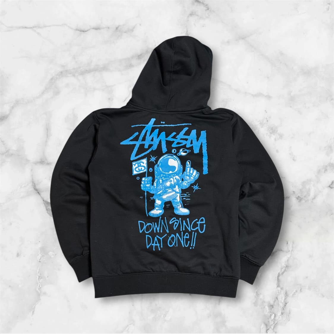 스투시 00s 우주인 후드집업 ⭐️Rare 상품이미지2