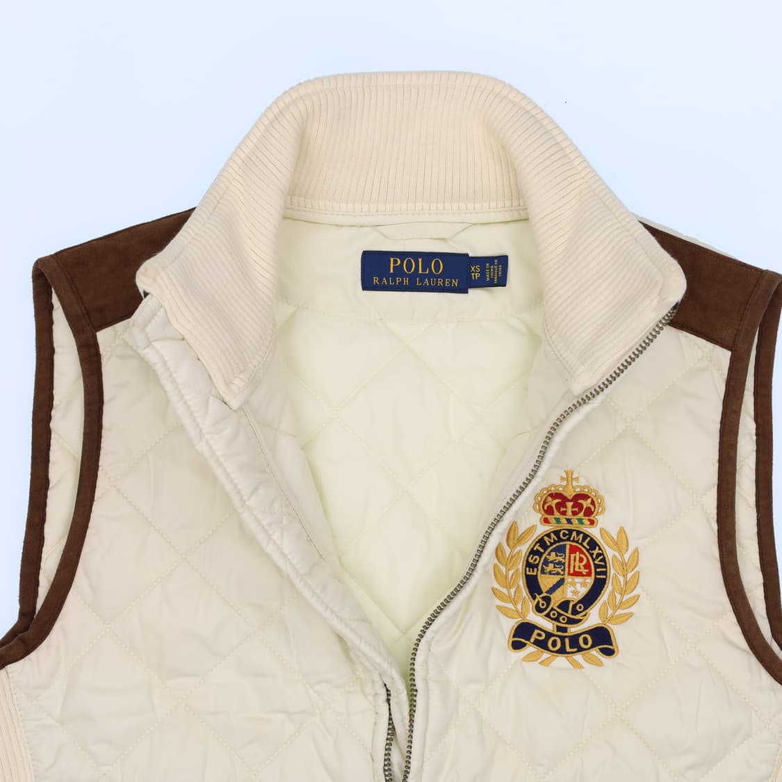 XS 폴로 랄프로렌 퀄팅 패딩 조끼 N7463 상품이미지4