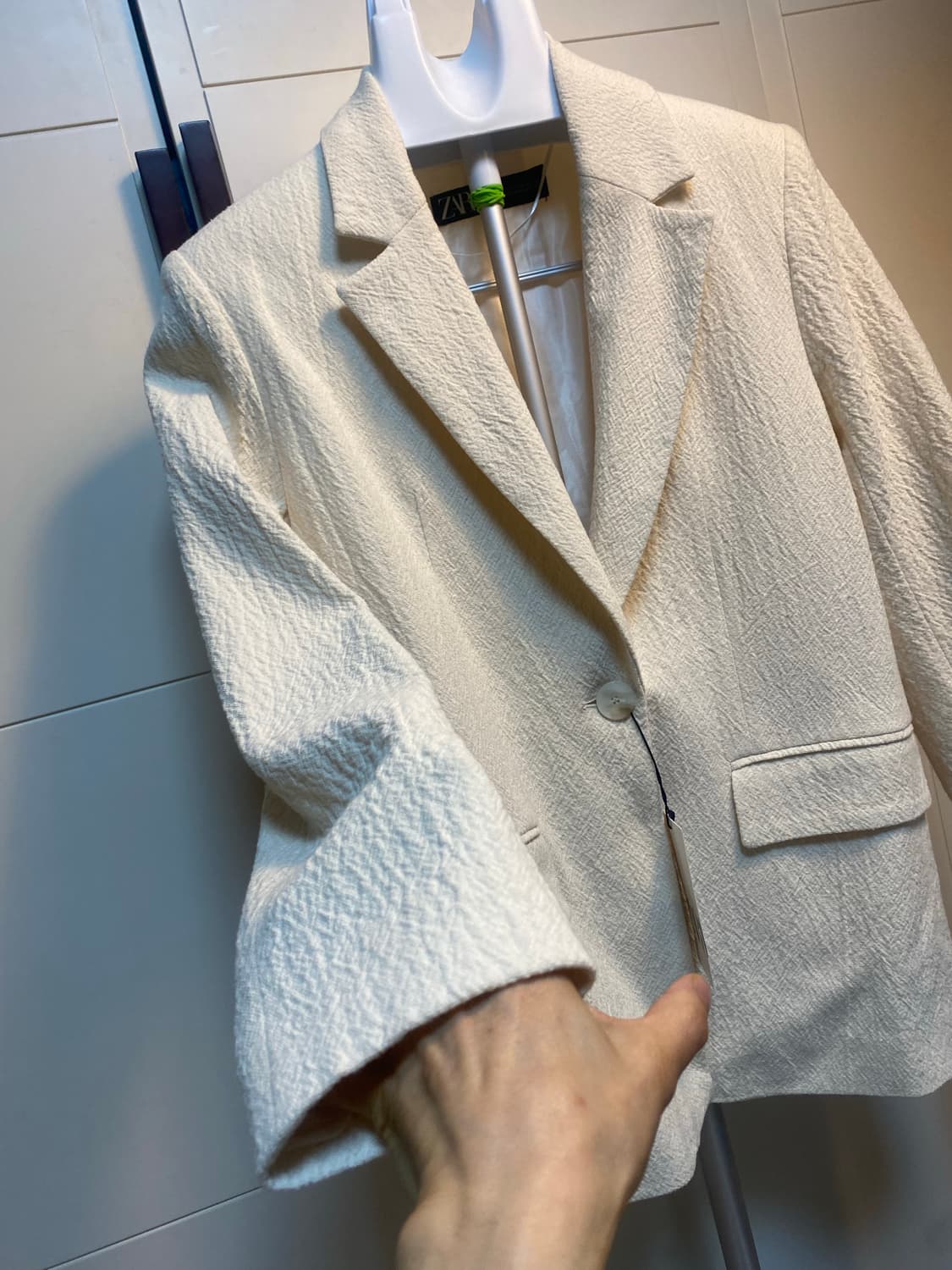 ZARA 아이보리  블레이저 XS 상품이미지3