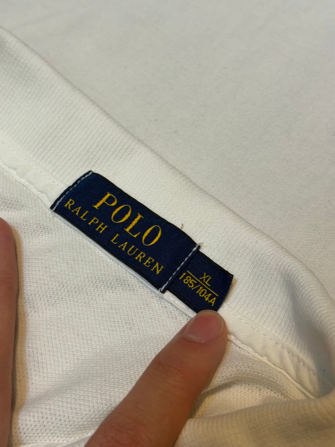 초레어) 폴로 치프키프 프린팅 카라티 화이트 상품이미지3