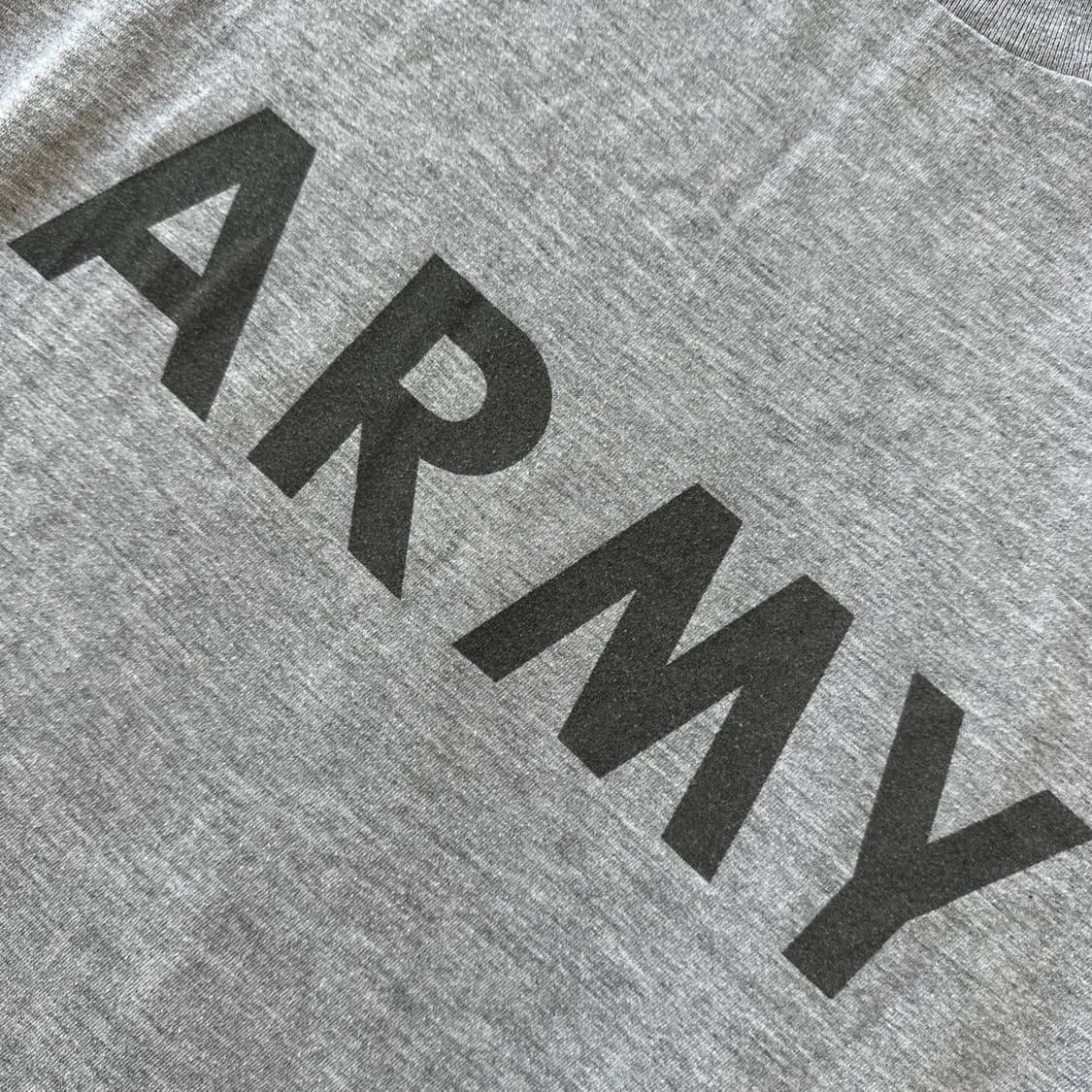 90's US ARMY 오피셜 트레이닝 반팔 티셔츠 XL  상품이미지2