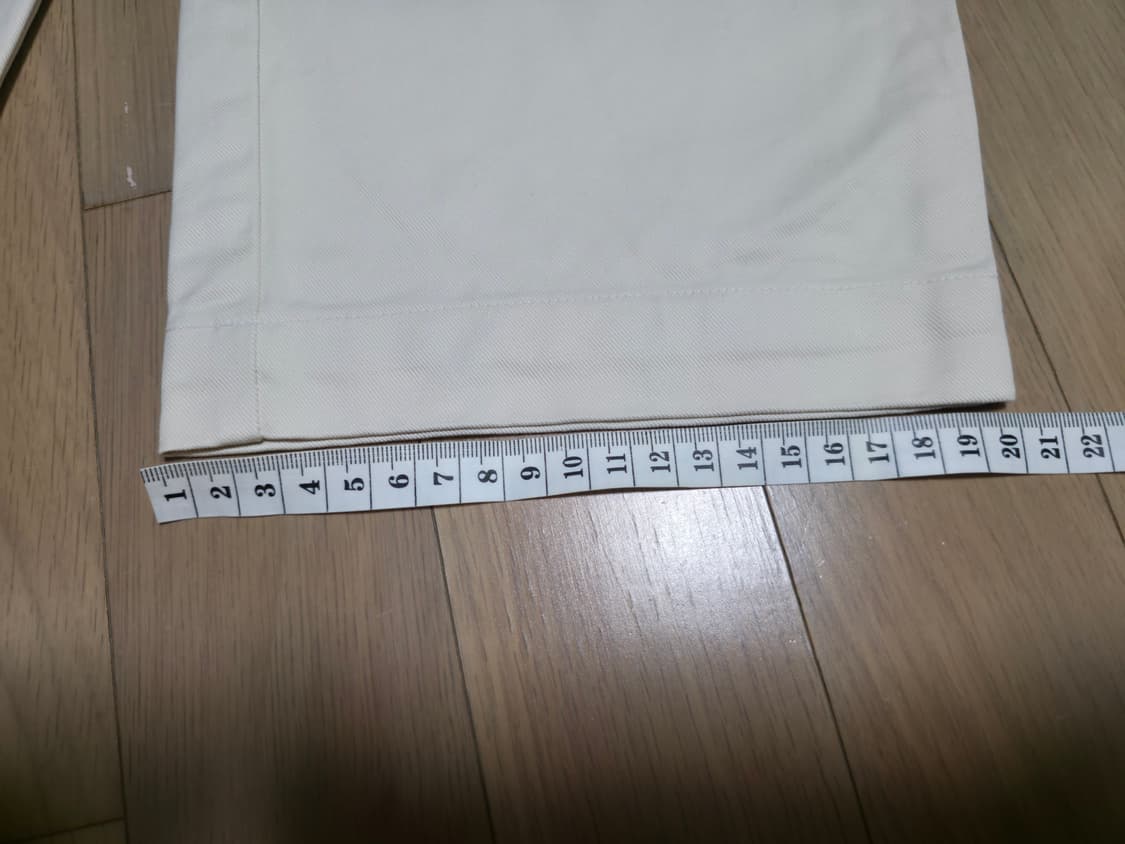 라이즈앤빌로우 치노팬츠 302 어센틱 수피마 아이보리 상품이미지6