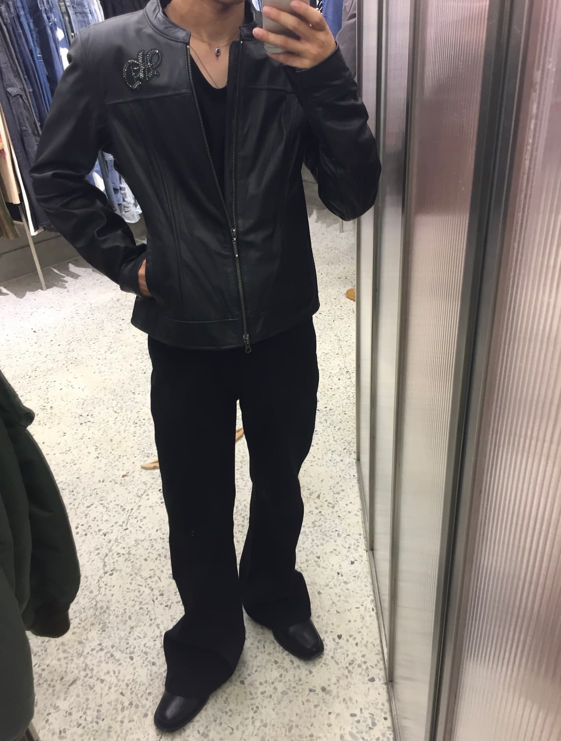 메종미네드 코딩 부츠컷 데님팬츠 상품이미지2