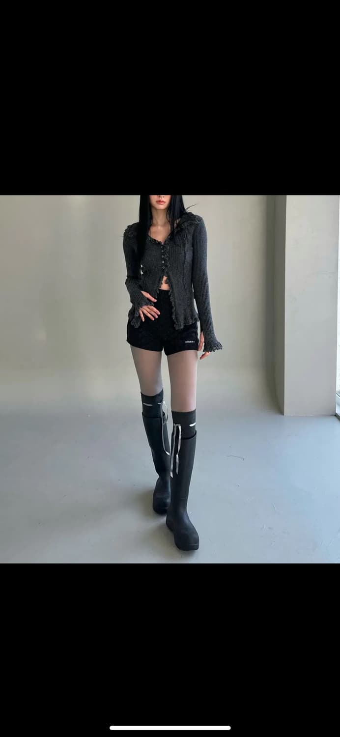 뉴얼린 보헤미안 태슬 니트 가디건  상품이미지4