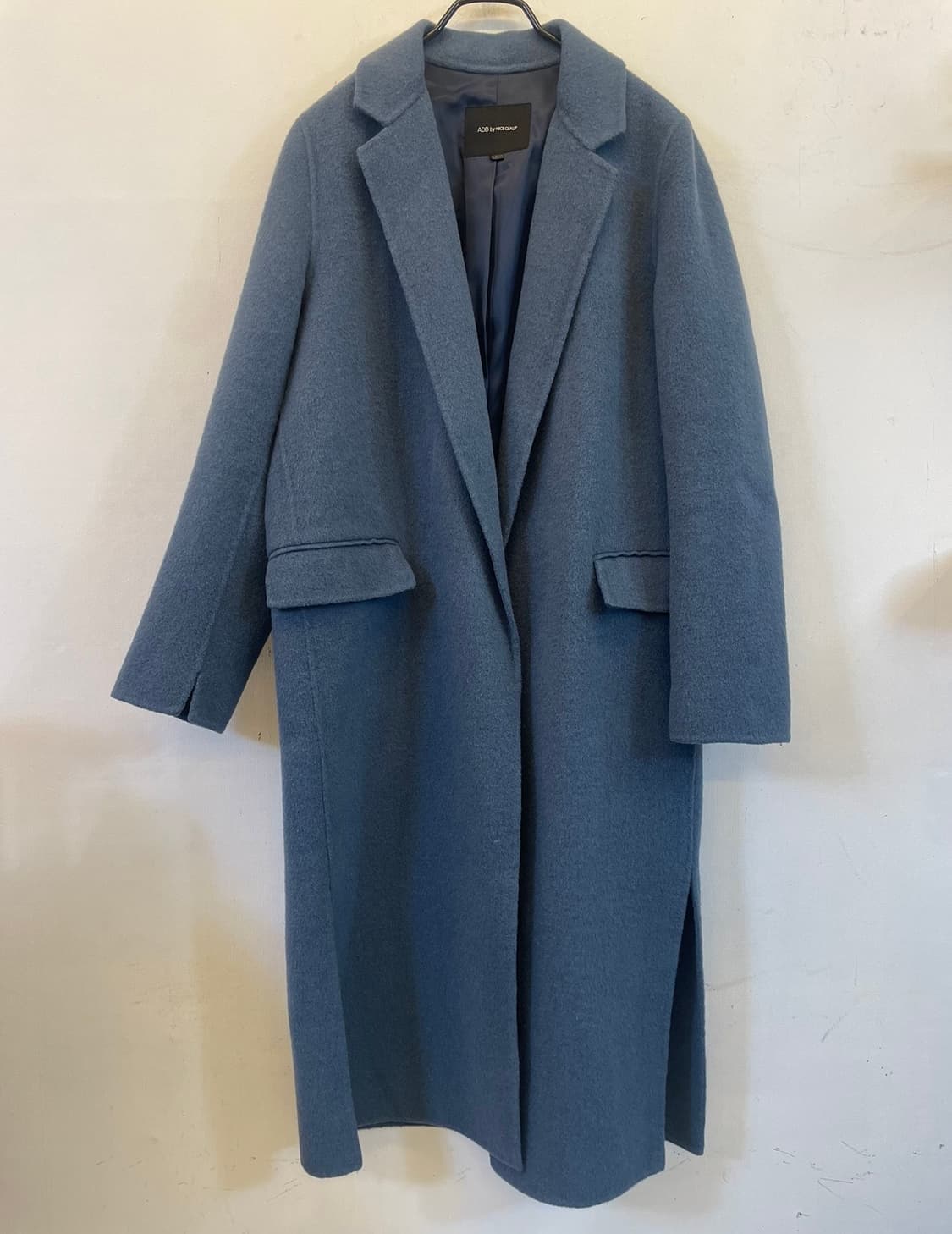 나이스클랍 여성울코트 캐시미어 핸드메이드 모직 롱코트:) 하객룩데이트룩 상품이미지2