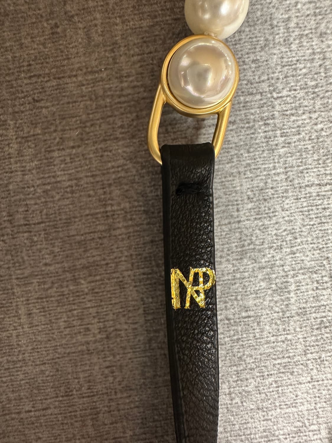 넘버프로젝트 램 레더 진주벨트 상품이미지5