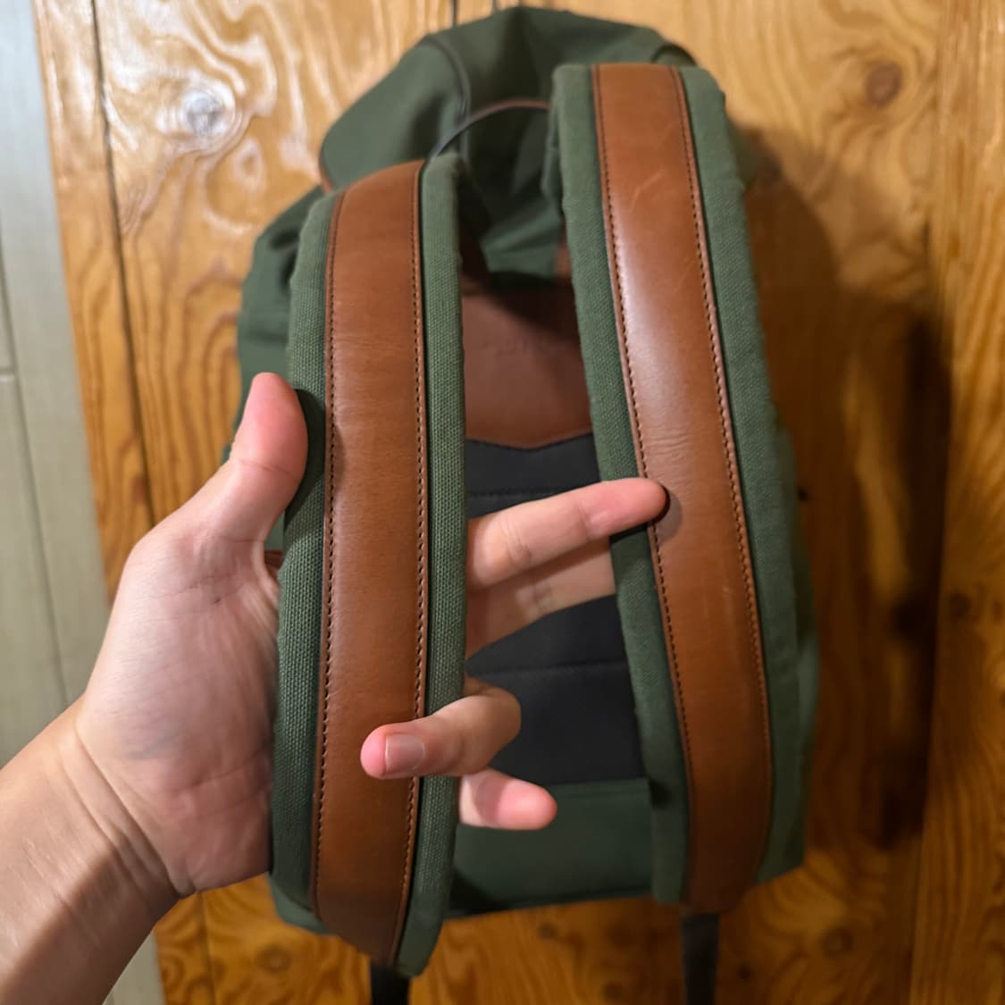 랄프로렌 퍼플라벨 캔버스 백팩 판매(가방) 합니다. 상품이미지7