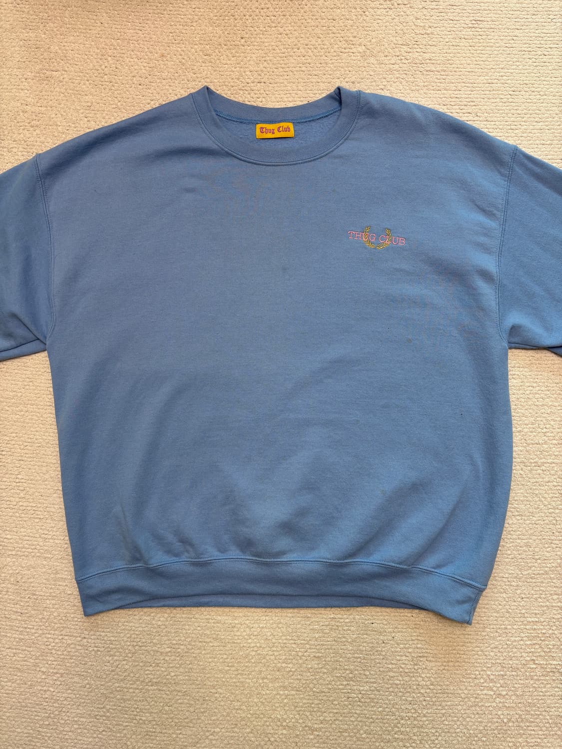 떠그클럽 밀키 맨투맨 상품이미지1