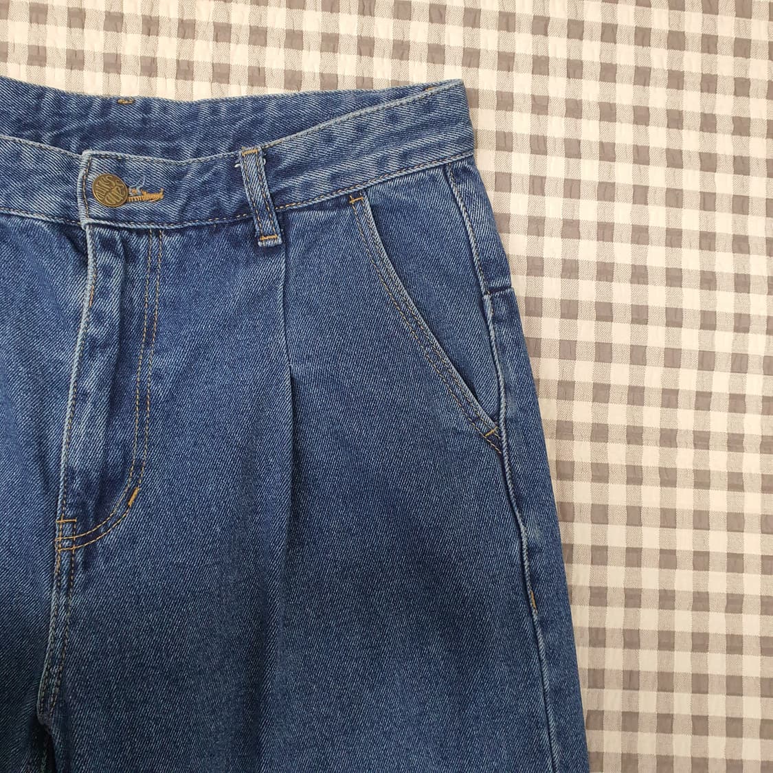 샌드사운드 와이드 데님 청바지 남자30 상품이미지3