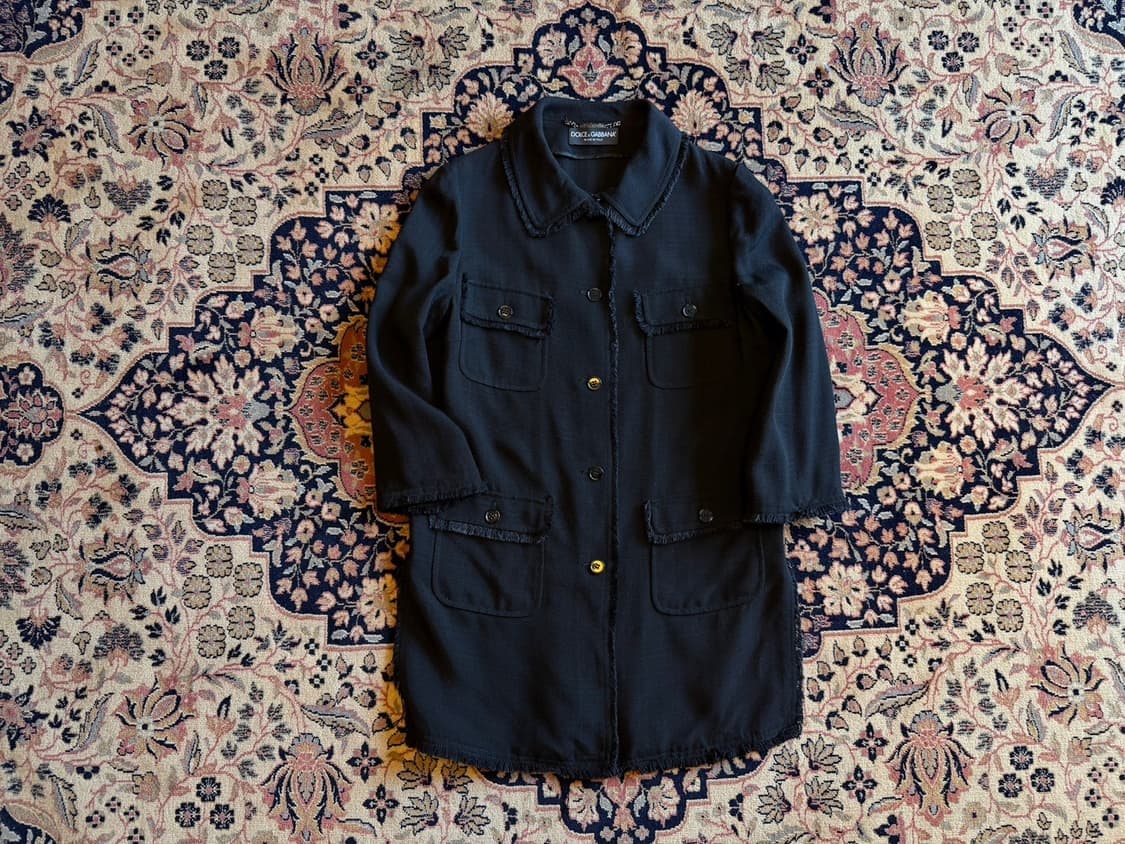 돌체앤가바나 트위드 코트 55 상품이미지1