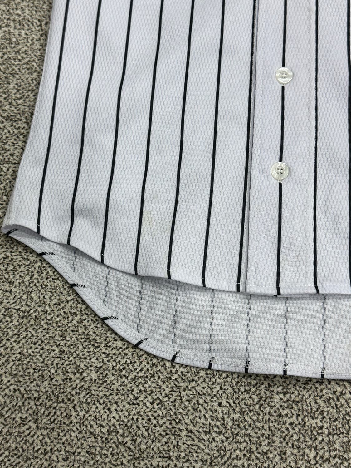 LG트윈스 데상트 서울 스트라이프 정우영 유니폼 상품이미지2