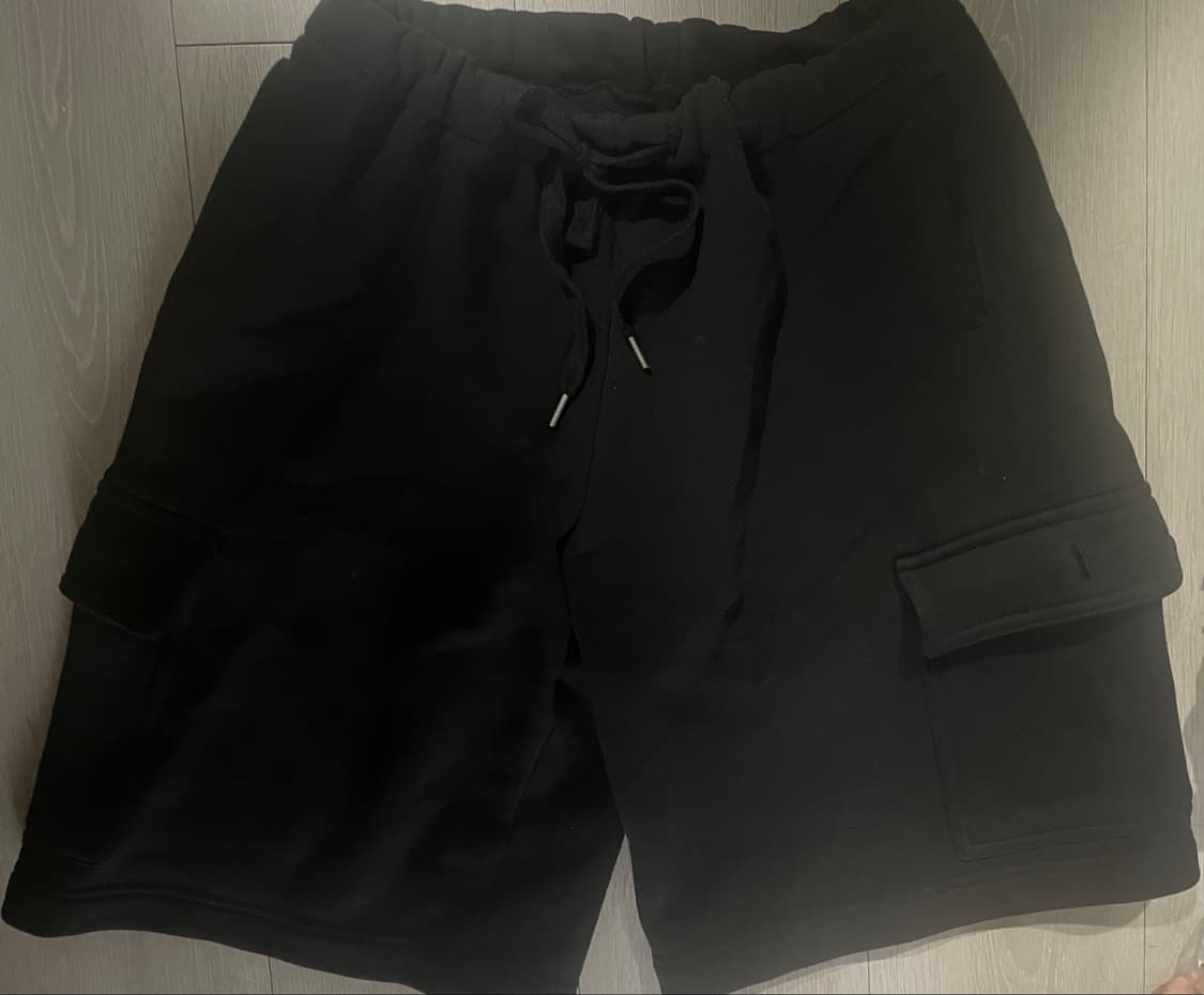 애프터프레이 버뮤다 블랙 팬츠 상품이미지1