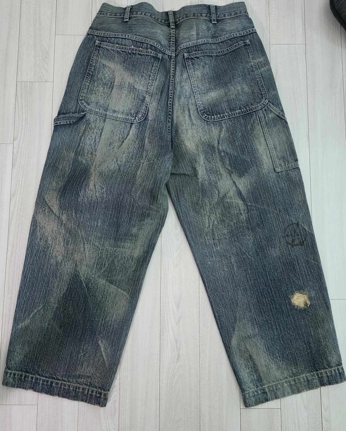 포터클래식 스테인백 데님 바지 M 사이즈 상품이미지7