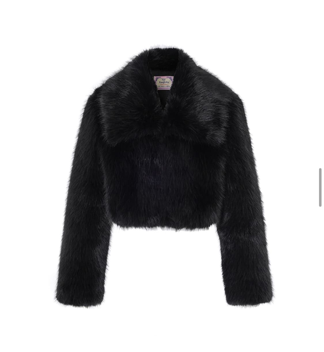 랭앤루 크롭 퍼자켓 상품이미지1