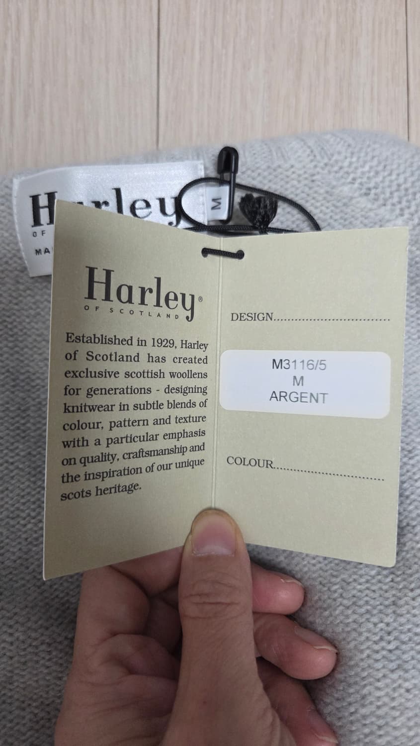 할리 오브 스코틀랜드 롤넥 스웨터 M사이즈 상품이미지5