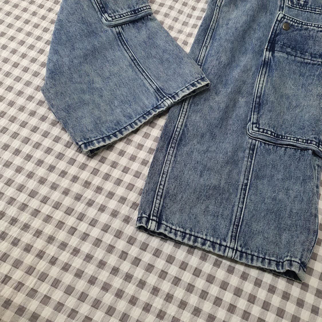 크리틱 와이드 데님 청바지 남자30 상품이미지4