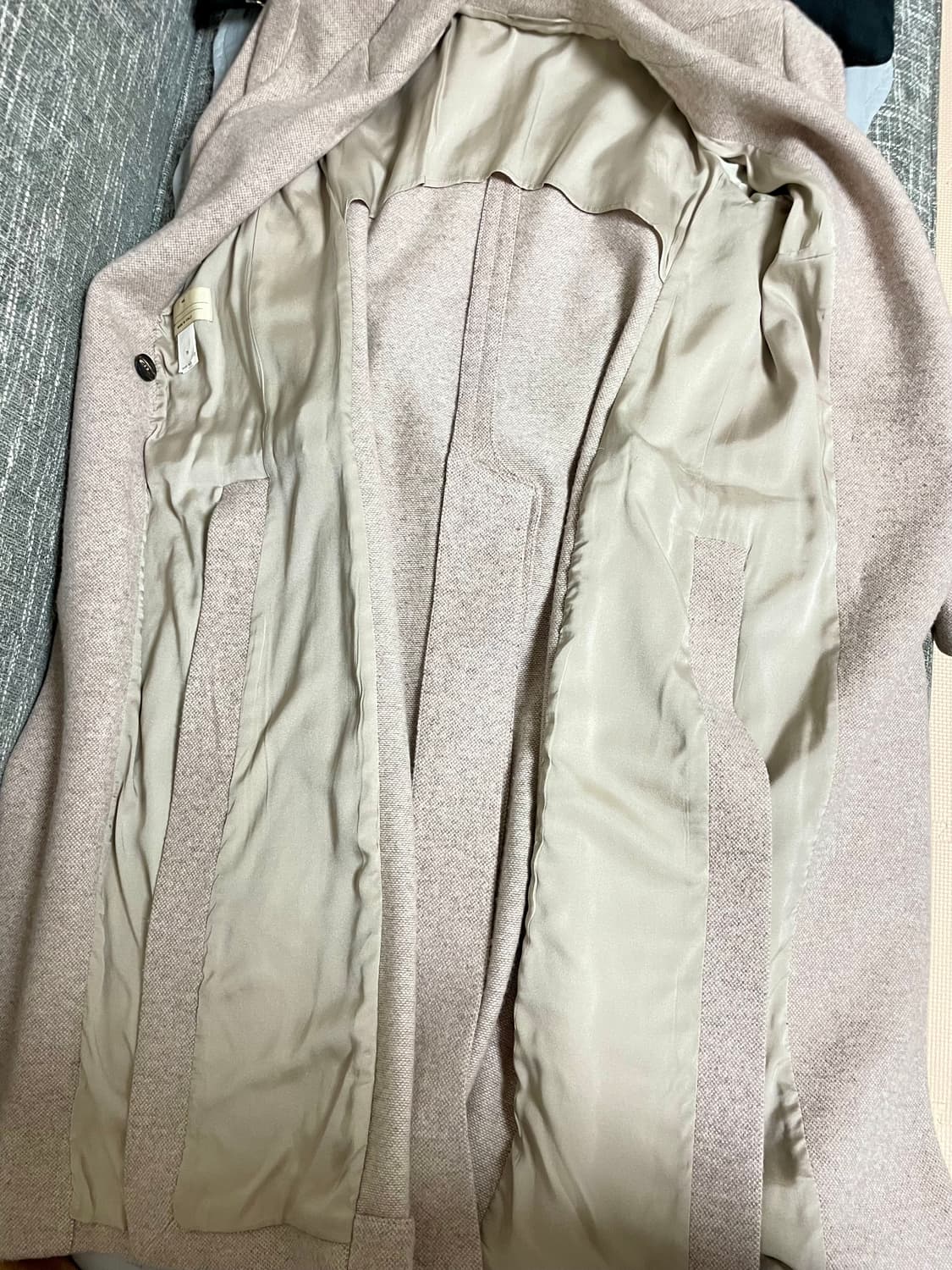 브루넬로 쿠치넬리 여성 롱 코트 38 정품 상품이미지5