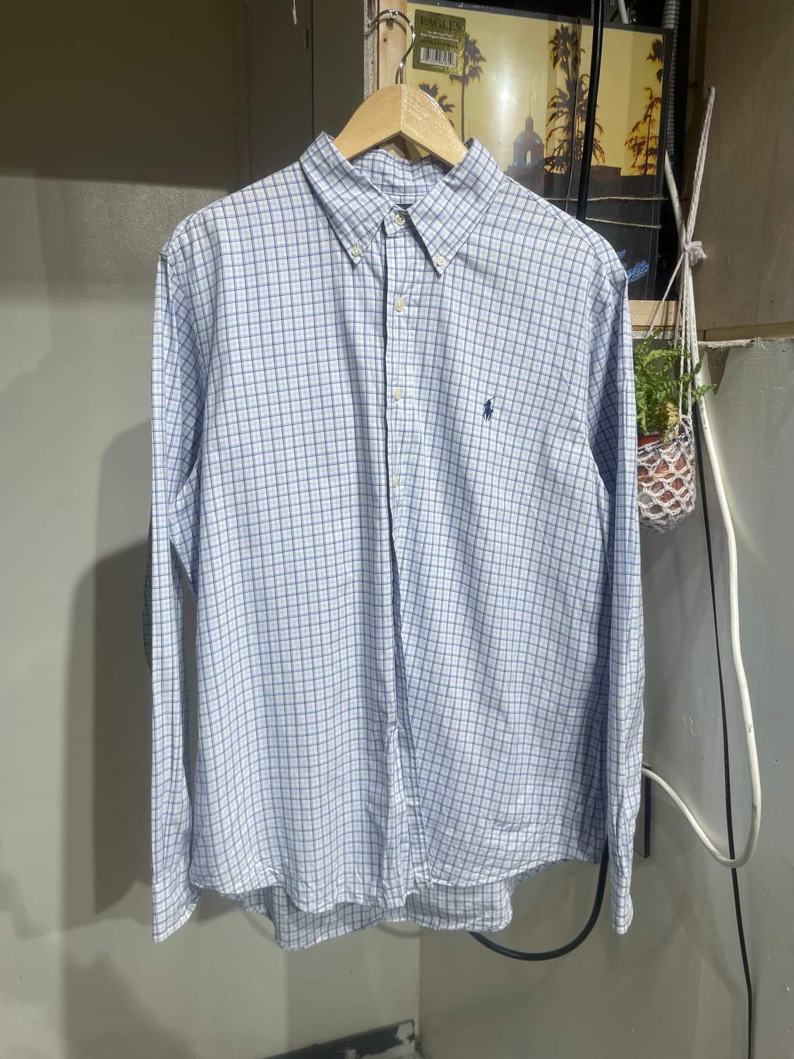 폴로랄프로렌 체크 옥스포드 셔츠 상품이미지2