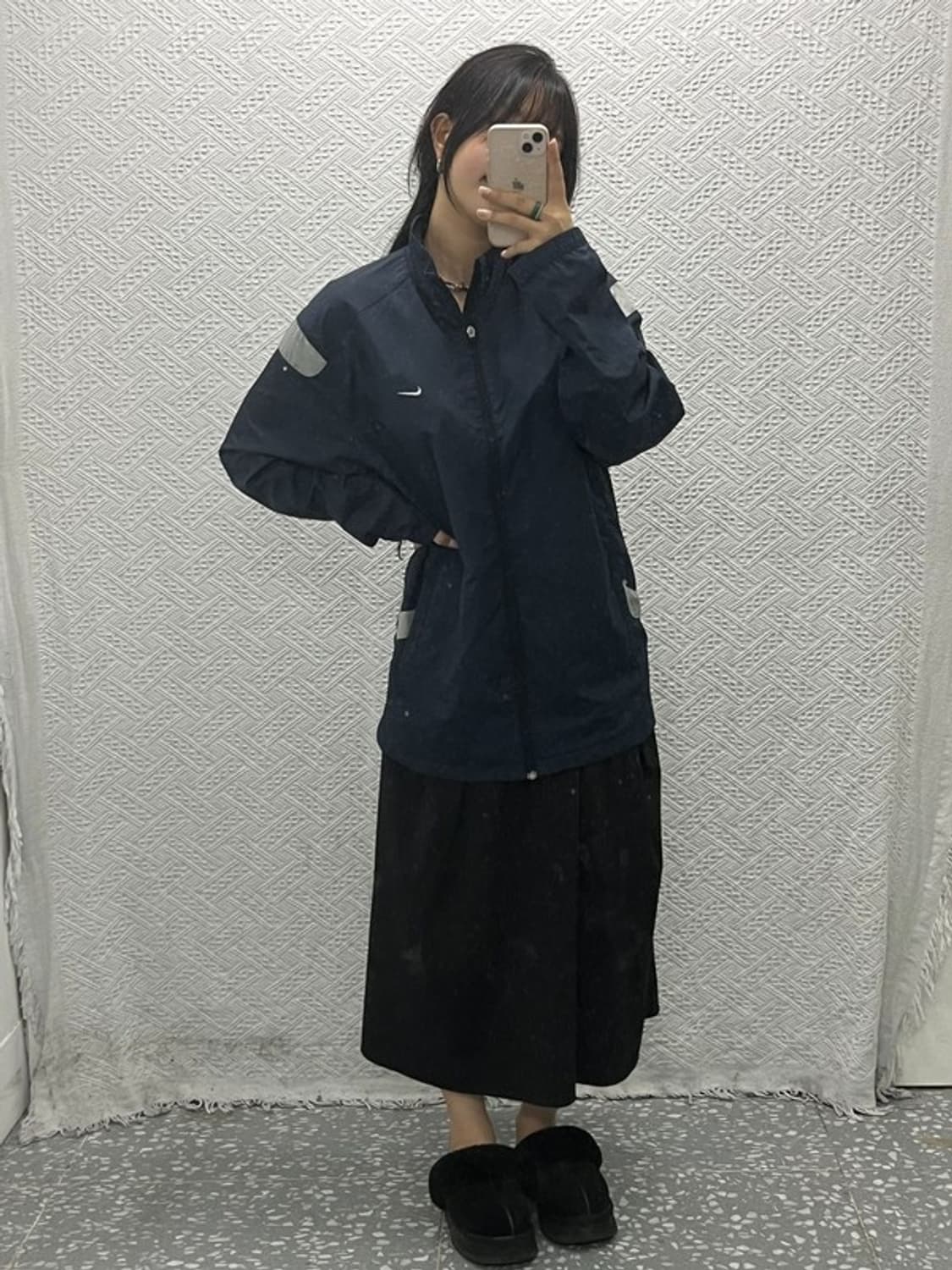 나이키 올드스쿨 빅스우시 윈드브레이커 바람막이 XL C06480 상품이미지2