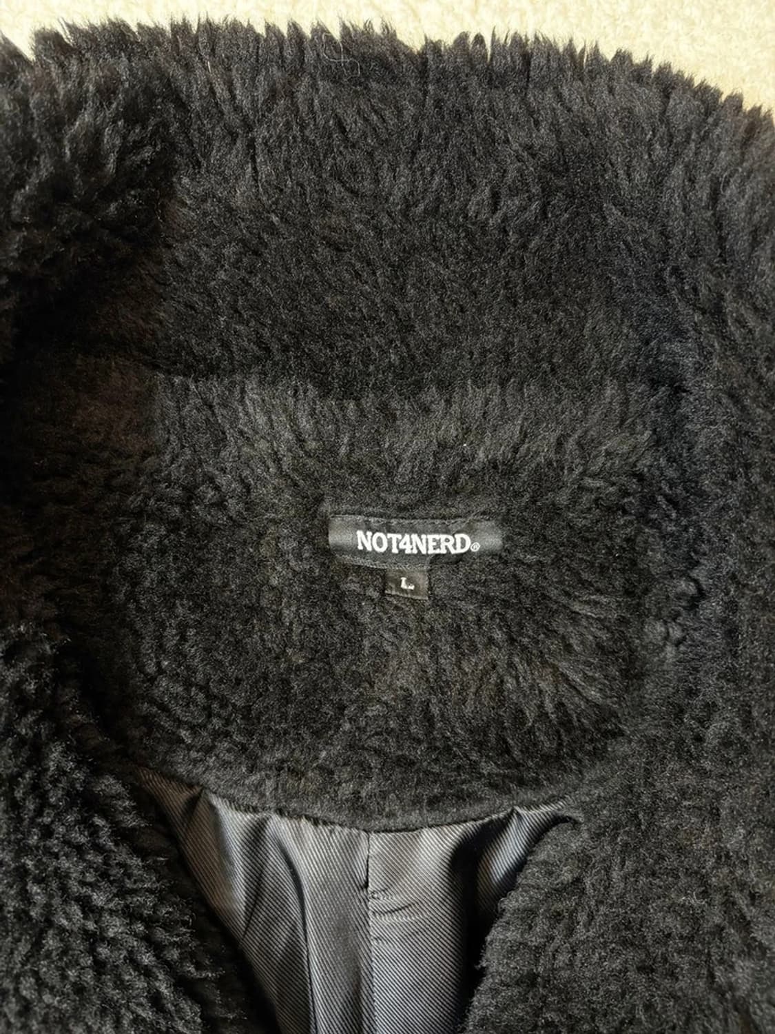 낫포너드 오버핏 더블 롱 퍼 코트 PN6069 상품이미지8