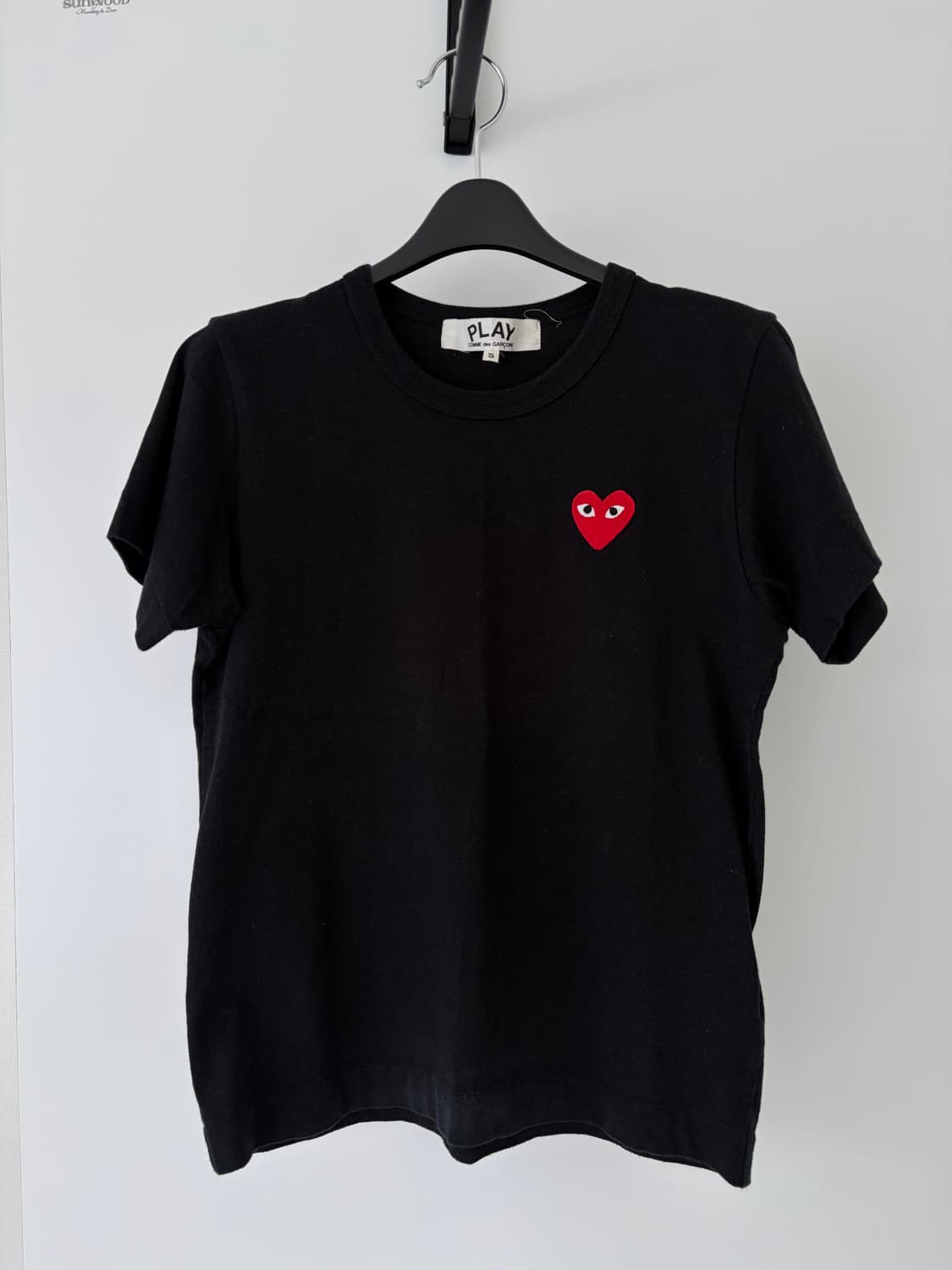 꼼데가르송 하트 반팔티셔츠 상품이미지1