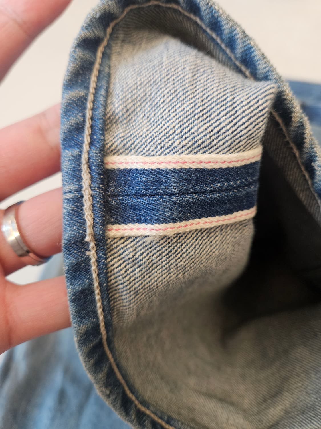 (4) 오라리 24aw 셀비지 헤비 데님 상품이미지3