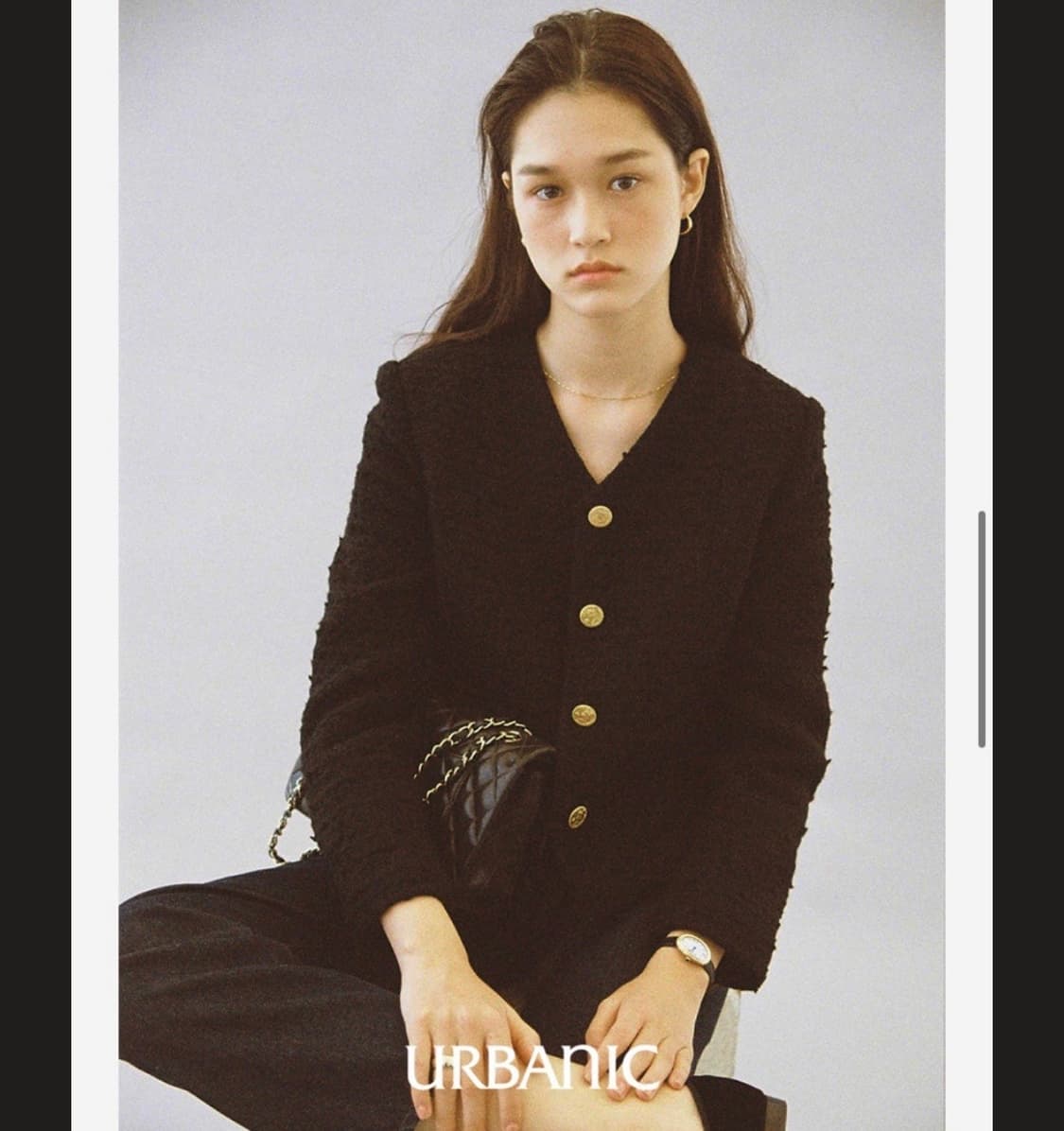 얼바닉30 캄파리 트위드 자켓 상품이미지1