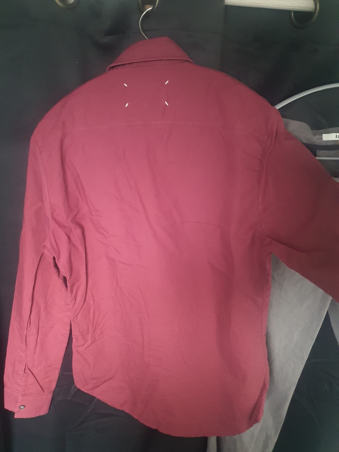 마르지엘라 버건디 셔츠 s 상품이미지2