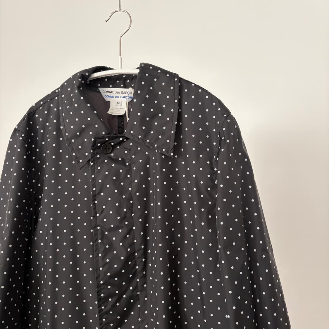Polka Dot Nylon Coat 상품이미지2