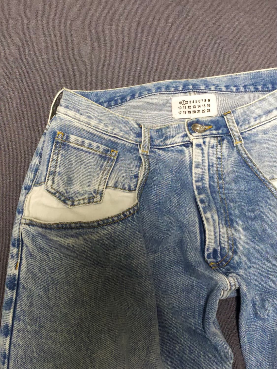 jeans with contrasted pocket 42 상품이미지3
