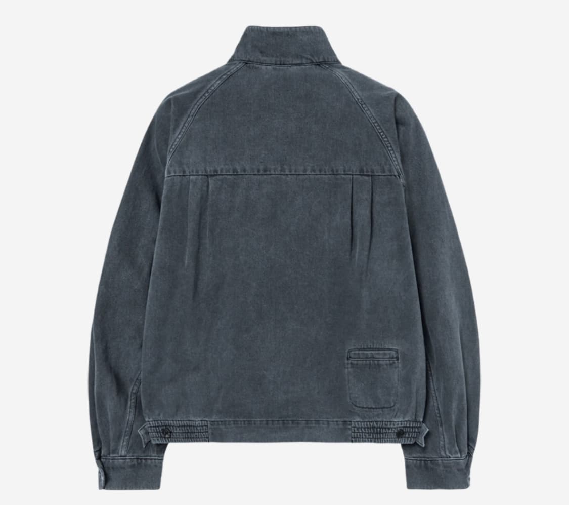 해칭룸 Harrington Denim Jacket Blue Grey 상품이미지2