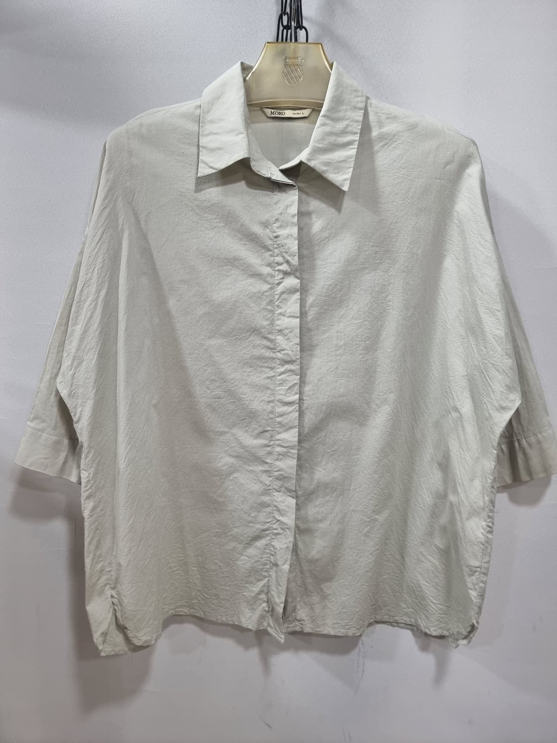 MIXXO 오버핏 셔츠 (D294 상품이미지1
