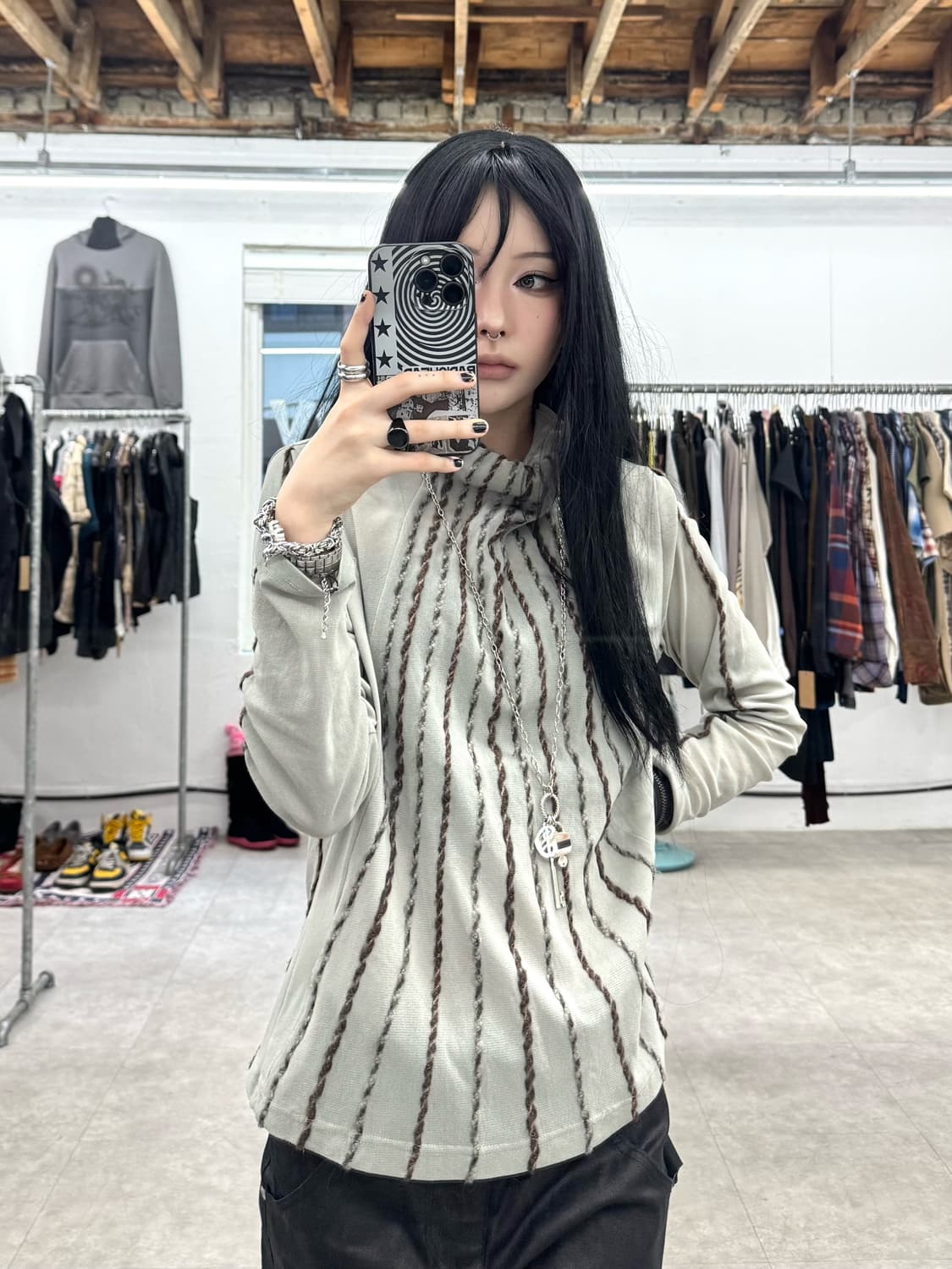 히로코 비스 롱 슬리브 상품이미지1
