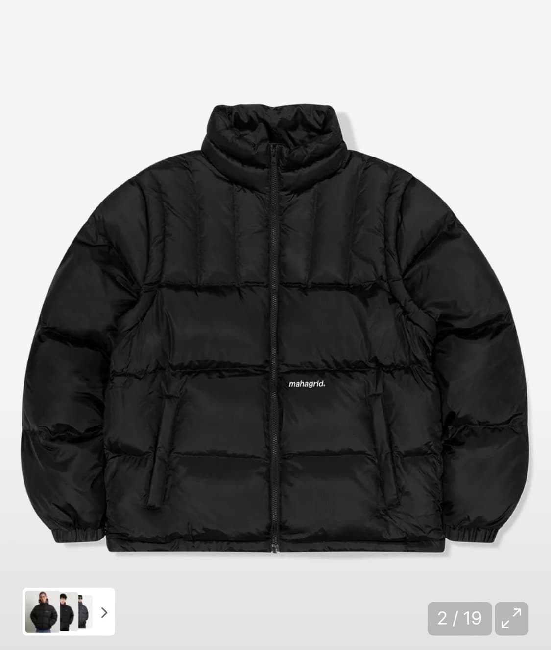 마하그리드 패딩 상품이미지1