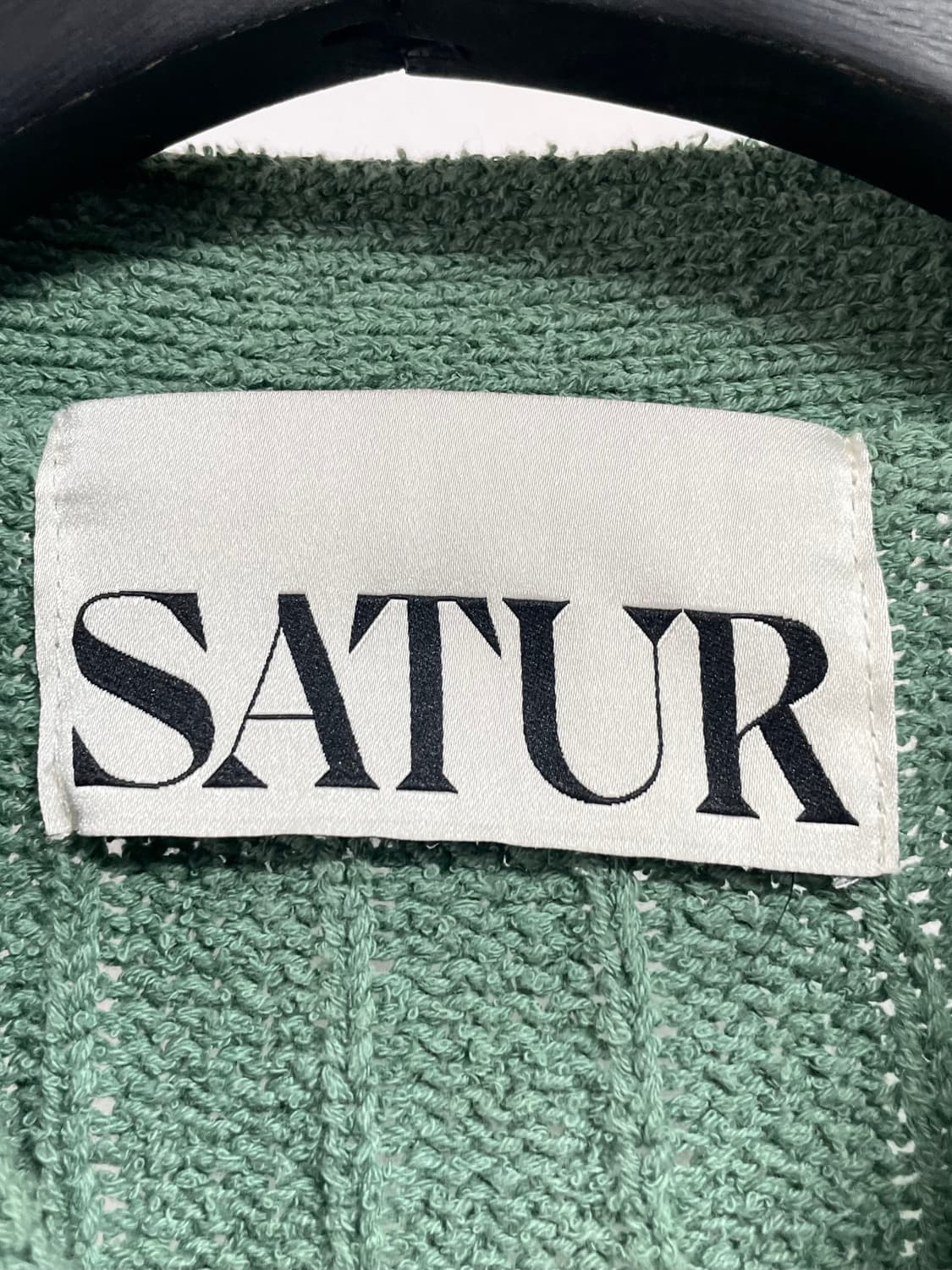 세터 파로 부클 그린 가디건 (on.277) 상품이미지4