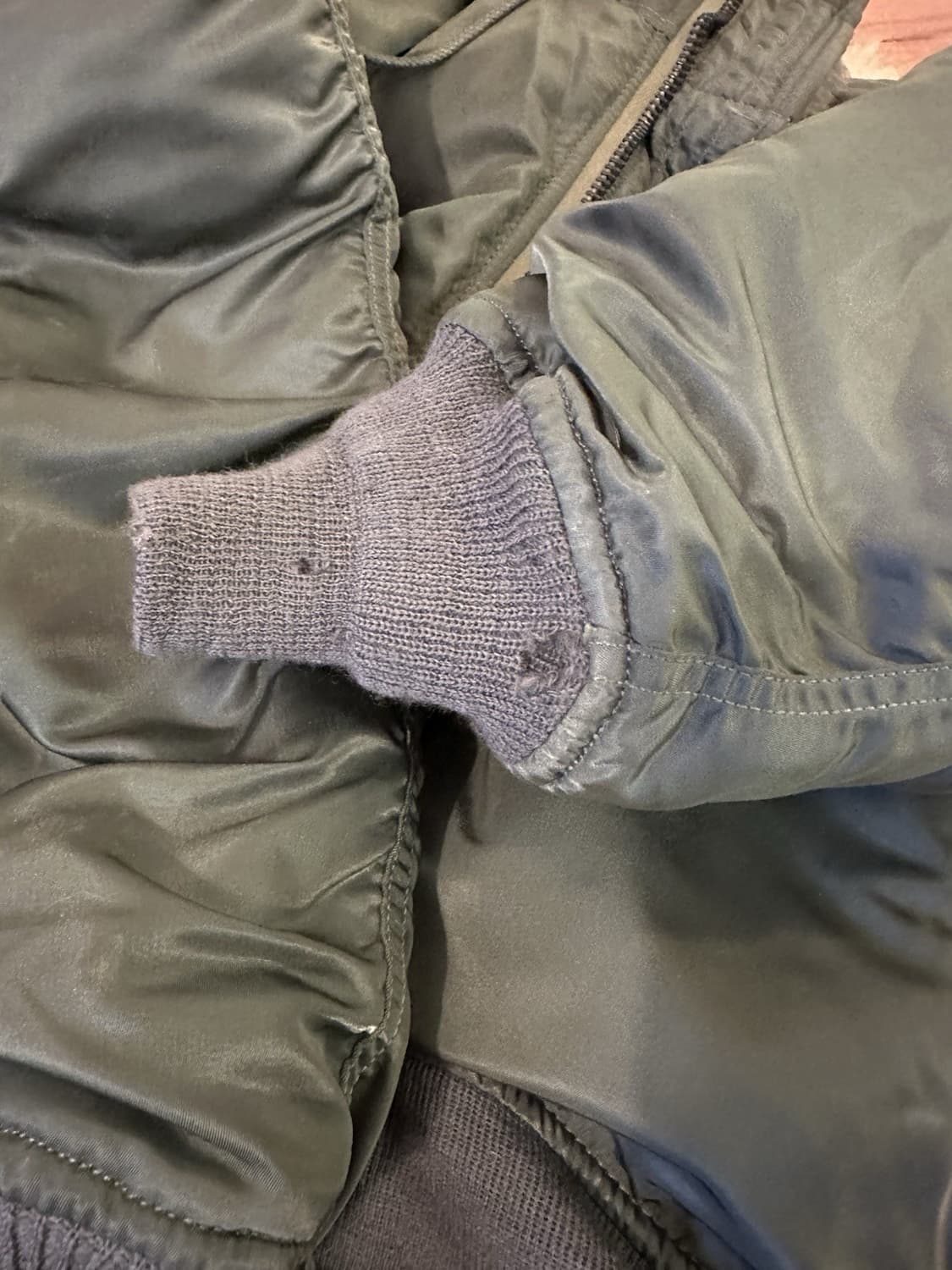 70s 알파 인더스트리 N-2B 헤비 플라잉 자켓 상품이미지9