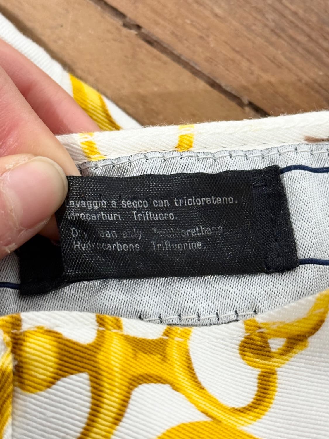 구찌 아이보리 홀스빗 체인 프린팅 데님 팬츠  상품이미지8