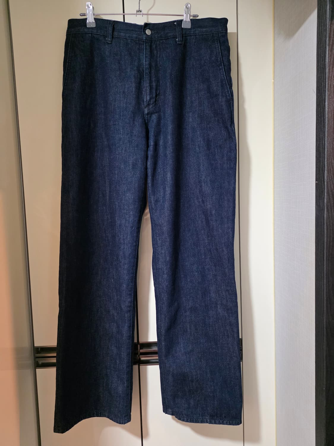 포터리 원워시드 스트레이트 데님 블루 2사이즈 상품이미지1