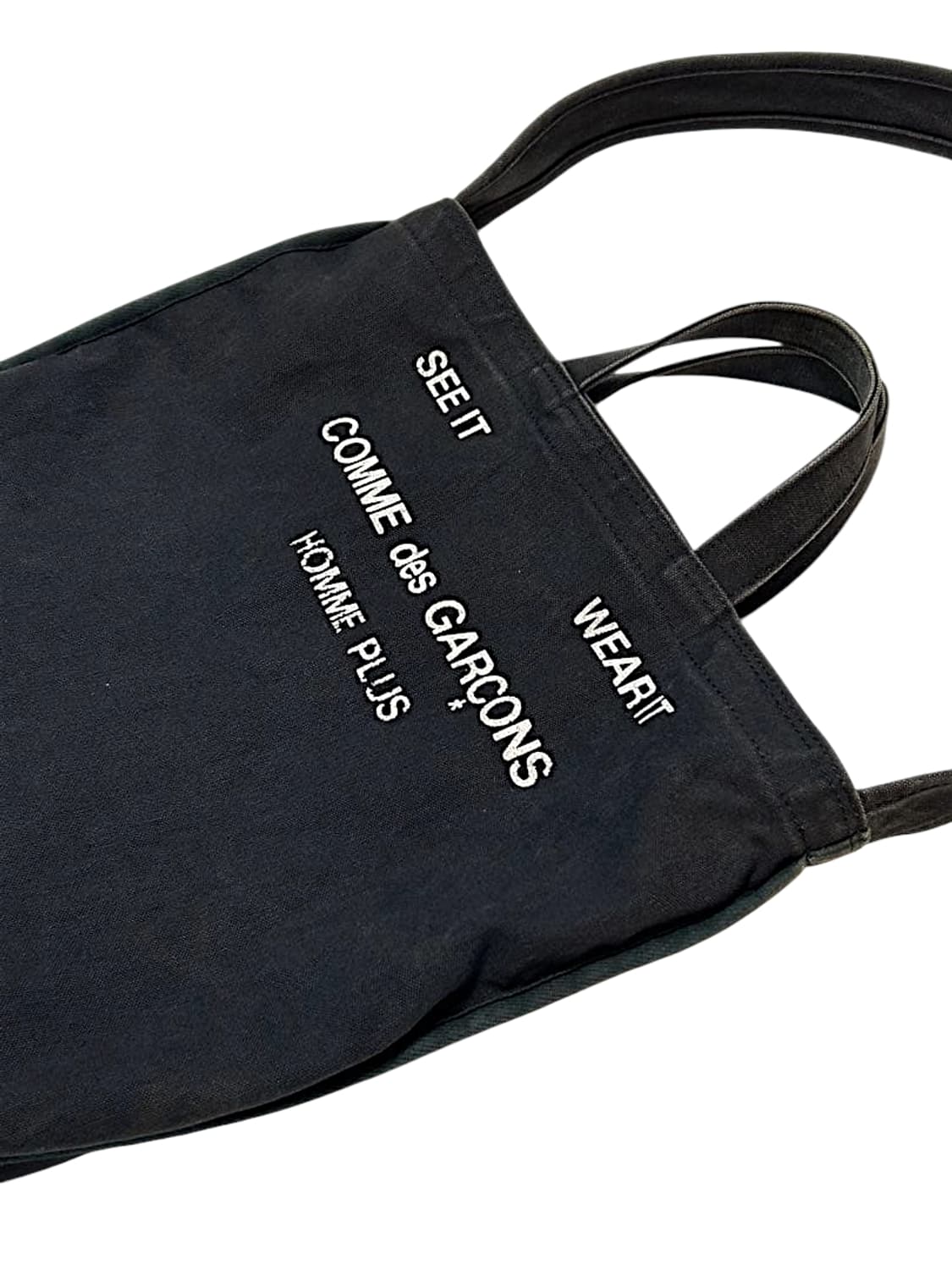 꼼데가르송 옴므 플러스 90s 아카이브 캔버스 메신저백 상품이미지4