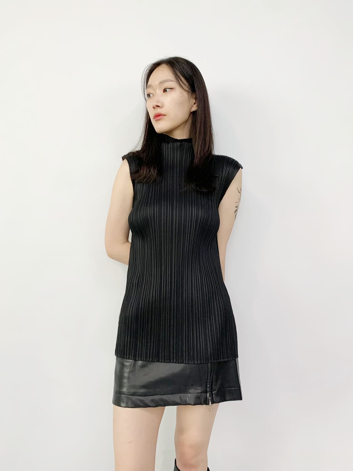 이세이 미야케 플리츠 플리즈 나시 슬리브리스 상품이미지2