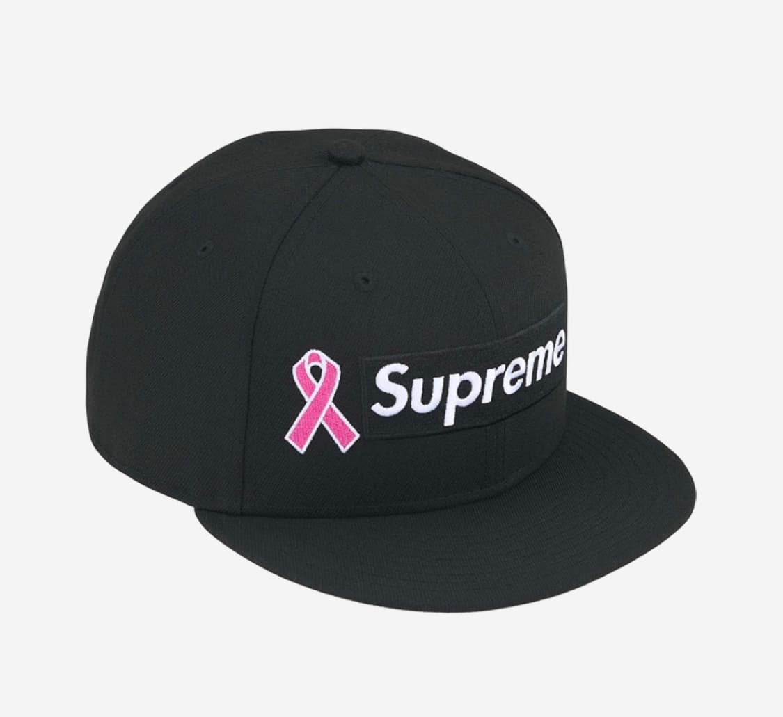 슈프림 뉴에라 브레스트 캔서 어웨어니스 블랙 상품이미지1