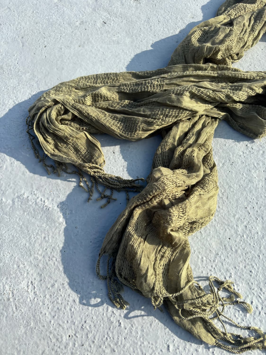 3. Khaki Grunge scarf 2.5 상품이미지3
