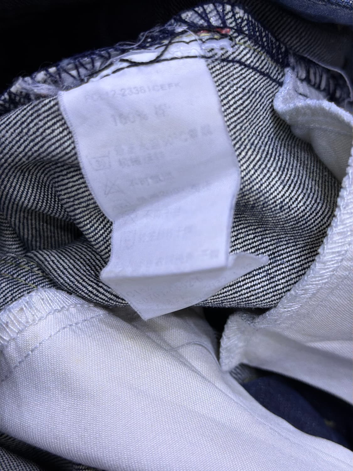 리바이스 빈티지 인디고 워싱 스트레이트핏 데님팬츠 32 상품이미지9